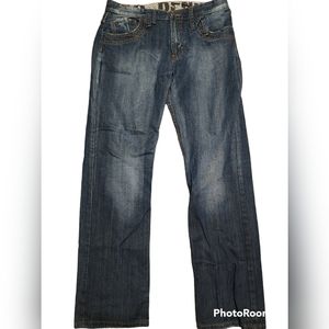 DoDenim mens size 34/32 medium wash jeans